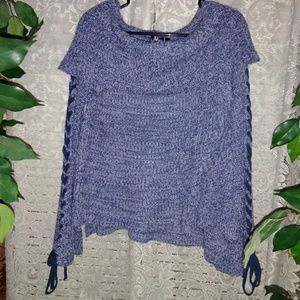 LU ❤️ NYC COWL NECK SWEATER